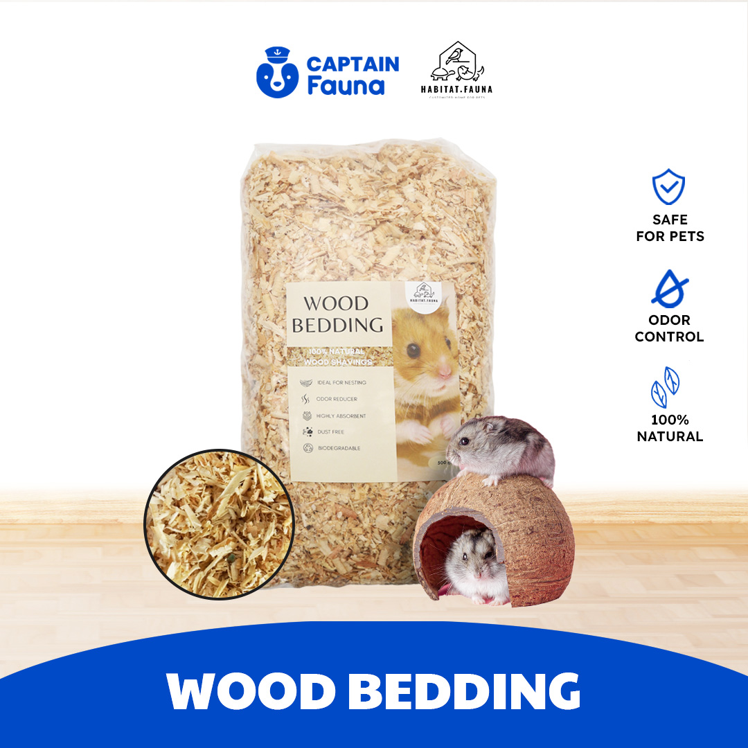 Alas Kandang Hewan Hamster Serbuk Kayu Wood Bedding